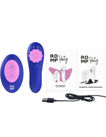 ROMP PARTY PANTIE MAGNATICO VIBRADOR SILICONA CONTROL REMOTO