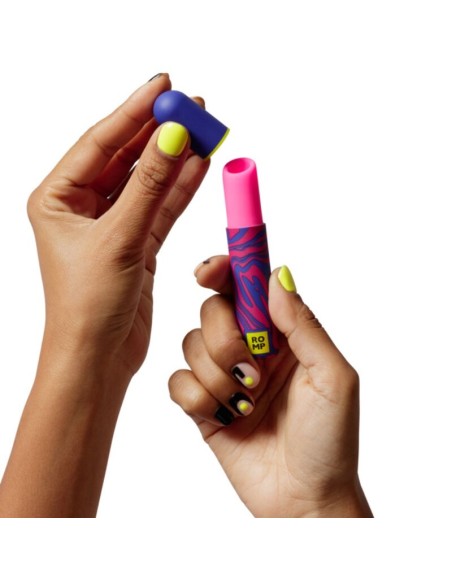 ROMP LIPSTICK ESTIMULADOR DE CLATORIS PINTALABIOS 7 NIVELES