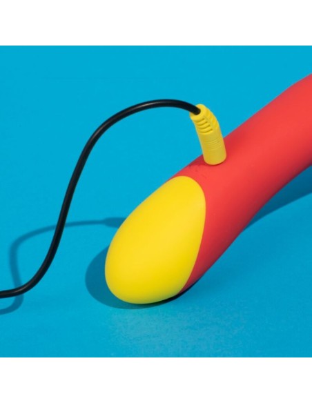 ROMP HYPE VIBRADOR PUNTO G MULTIFUNCIAN ROJO