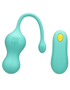 ROMP CELLO HUEVO VIBRADOR MULTIFUNCIAN TURQUESA CONTROL REMOTO