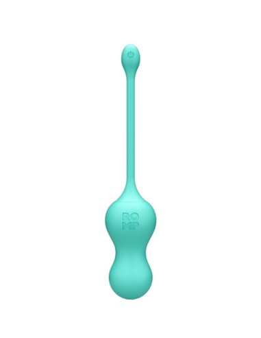 ROMP CELLO HUEVO VIBRADOR MULTIFUNCIAN TURQUESA CONTROL REMOTO