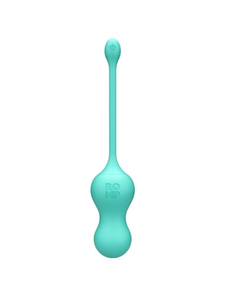 ROMP CELLO HUEVO VIBRADOR MULTIFUNCIAN TURQUESA CONTROL REMOTO