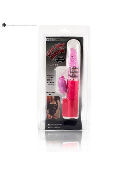 ROTADOR RABBIT ROSA C SUPERESTIMULADOR