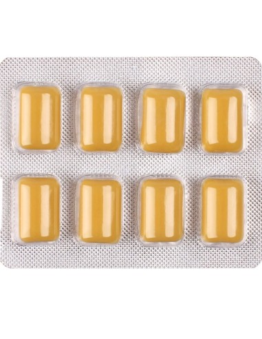 WUG on a El chicle funcional con cafeA na y guaranA sabor menta vainilla BLISTER 8 UDS