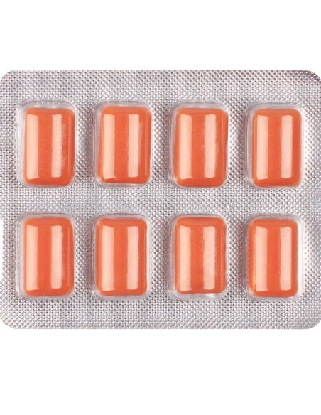 WUG multivit El chicle funcional multivitamA nico sabor tropical BLISTER 8 UDS