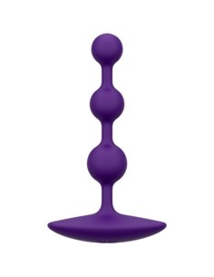 ROMP AMP PURPLE BOLAS ANALES FLEXIBLES DE SILICONA 125 CM MORADO