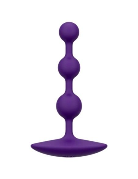ROMP AMP PURPLE BOLAS ANALES FLEXIBLES DE SILICONA 125 CM MORADO