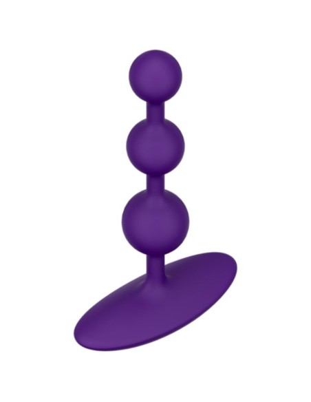ROMP AMP PURPLE BOLAS ANALES FLEXIBLES DE SILICONA 125 CM MORADO