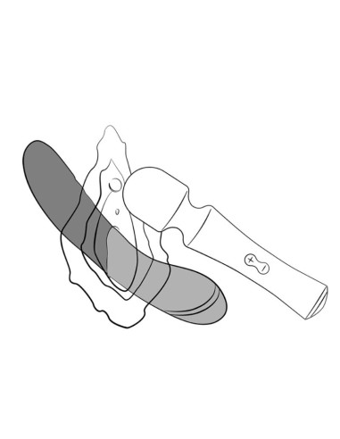 ROMP PRESTO MINI WAND VIBRADOR CABEZAL FLEXIBLE VERDE