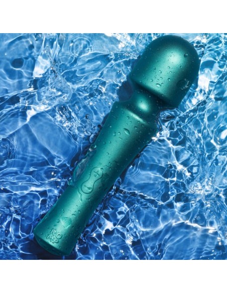 ROMP PRESTO MINI WAND VIBRADOR CABEZAL FLEXIBLE VERDE