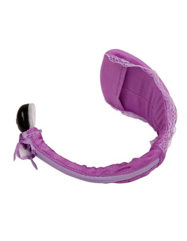 TANGA CON VIBRADOR CON CONTROL REMOTO LILA
