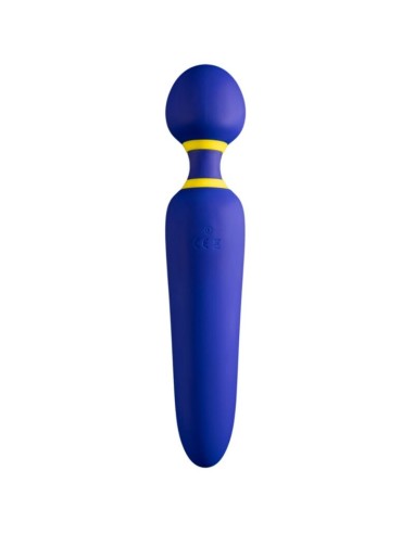 ROMP FLIP VIBRADOR WAND SILENCIOSO 10 MODOS AZUL