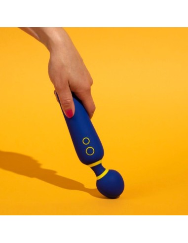 ROMP FLIP VIBRADOR WAND SILENCIOSO 10 MODOS AZUL