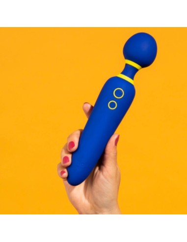 ROMP FLIP VIBRADOR WAND SILENCIOSO 10 MODOS AZUL