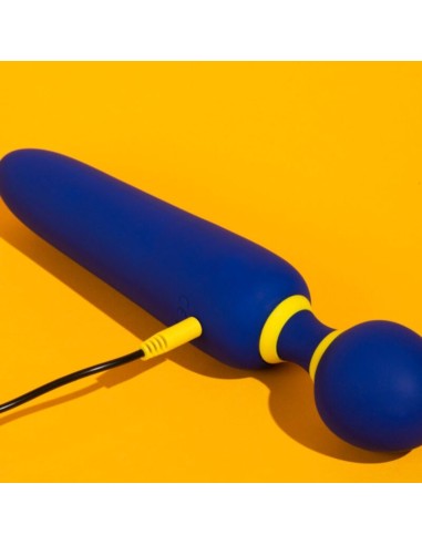 ROMP FLIP VIBRADOR WAND SILENCIOSO 10 MODOS AZUL
