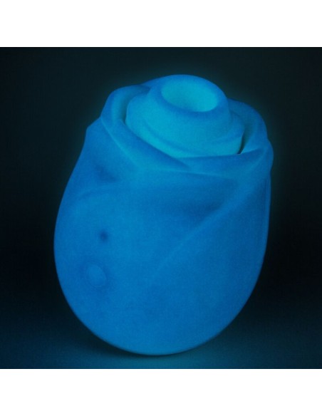 ROMP ROSE GLOW SUCCIONADOR DE CLATORIS BRILLANTE EN LA OSCURIDAD