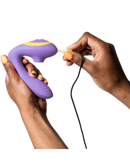 ROMP REVERB ESTIMULADOR PUNTO G Y SUCCIONADOR DE CLATORIS LILA