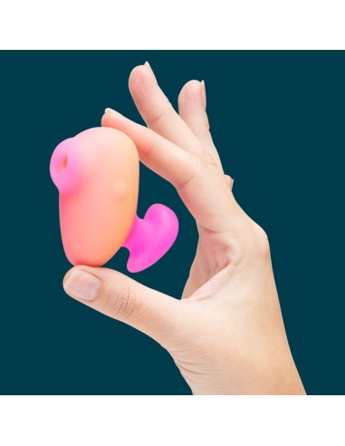ROMP KISS SUCCIONADOR DE CLATORIS VIBRADOR DE DEDO RECARGABLE