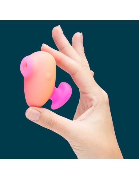 ROMP KISS SUCCIONADOR DE CLATORIS VIBRADOR DE DEDO RECARGABLE
