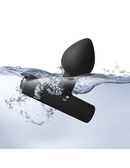 ROCKS OFF NOVA ASTRYX PREMIUM PLUG ANAL RECARGABLE 16 FUNCIONES NEGRO