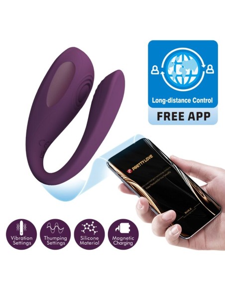 PRETTY LOVE AARI MASAJEADOR DE CLITORAS MORADO APP GRATUITA