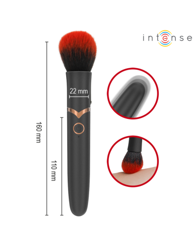 INTENSE EMILIA VIBRADOR BROCHA 10 VIBRACIONES 16 CM