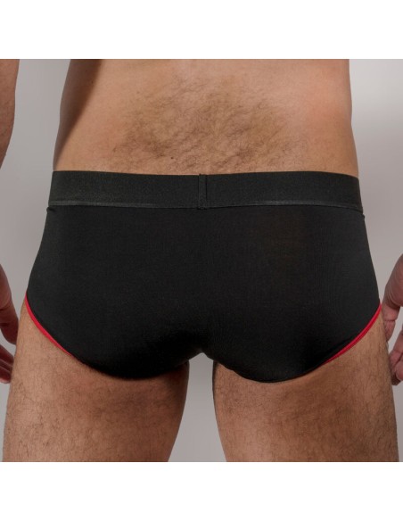 MACHO MS24R CALZONCILLO BRIEF DARK ROJO XL