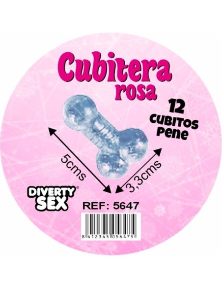 DIABLO PICANTE CUBITERA 12 PENES SILICONA DURA PARA COLGAR ROSA