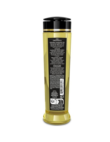 SHUNGA ACEITE DE MASAJE ORGANICO FRAMBUESA 240 ML