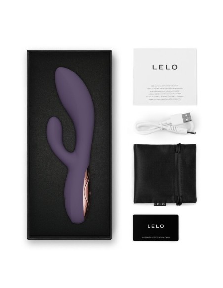 LELO INA THRUST VIBRADOR RABBIT CON EMPUJE MORADO