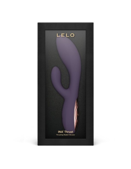 LELO INA THRUST VIBRADOR RABBIT CON EMPUJE MORADO