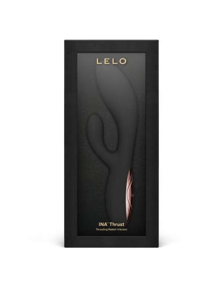 LELO INA THRUST VIBRADOR RABBIT CON EMPUJE NEGRO