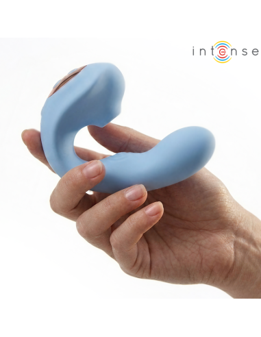 INTENSE GINA ESTIMULADOR DE CLATORIS MULTIFUNCIAN AZUL