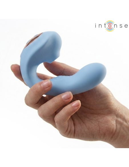 INTENSE GINA ESTIMULADOR DE CLATORIS MULTIFUNCIAN AZUL