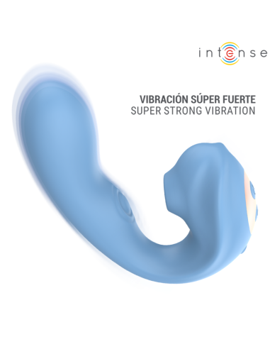 INTENSE GINA ESTIMULADOR DE CLATORIS MULTIFUNCIAN AZUL