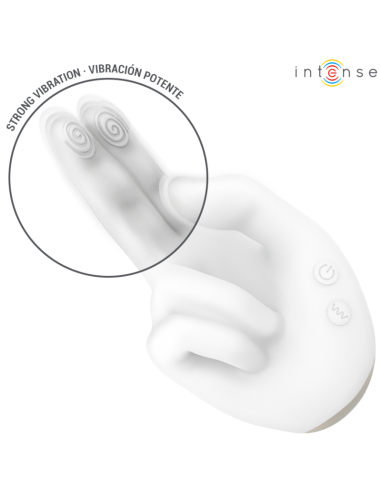 INTENSE JIMMY ESTIMULADOR MULTIFUNCIAN CON FORMA DE MANO VIBRACIAN Y CALOR