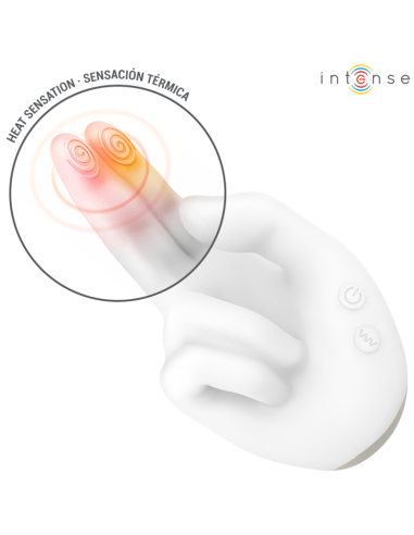 INTENSE JIMMY ESTIMULADOR MULTIFUNCIAN CON FORMA DE MANO VIBRACIAN Y CALOR