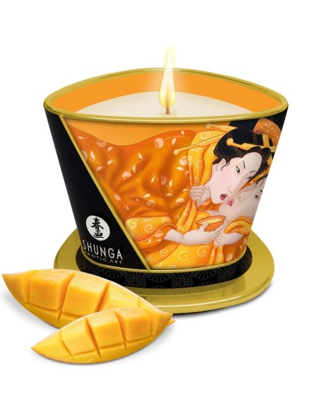 SHUNGA VELA DE MASAJE MANGO 170 ML