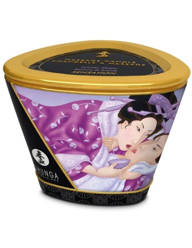 SHUNGA VELA DE MASAJE LAVANDA 170 ML