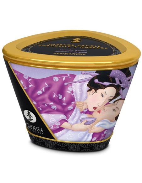 SHUNGA VELA DE MASAJE LAVANDA 170 ML