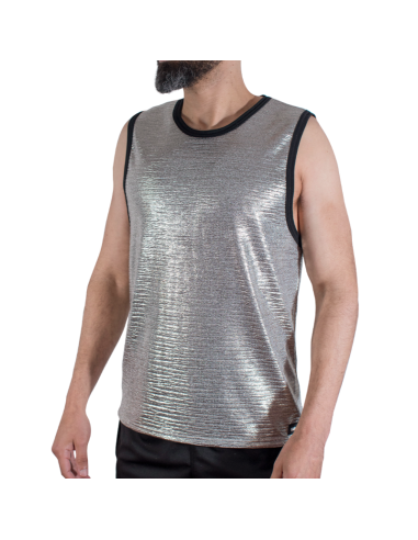 MACHO CAMISETA BRILLO TEXTURA S M