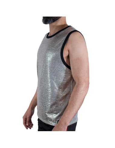 MACHO CAMISETA BRILLO TEXTURA S M