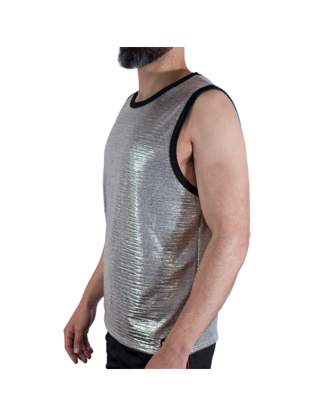 MACHO CAMISETA BRILLO TEXTURA S M