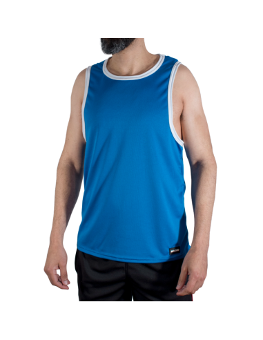 MACHO CMV002 CAMISETA GYM AZUL S M