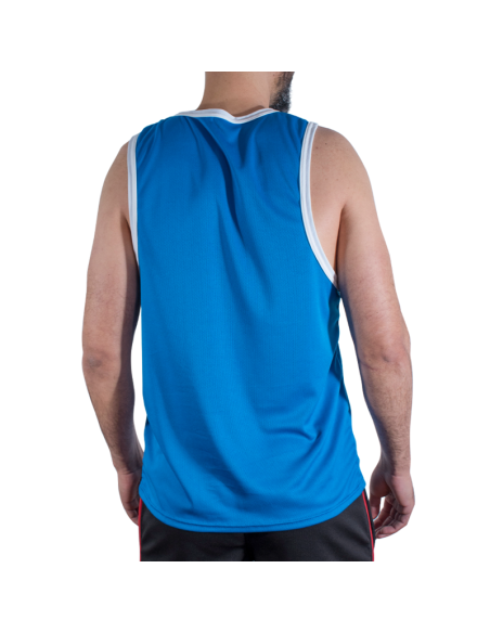 MACHO CMV002 CAMISETA GYM AZUL S M