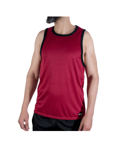 MACHO CMV003 CAMISETA GYM GRANATE S M