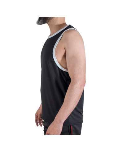 MACHO CMV004 CAMISETA GYM NEGRA S M