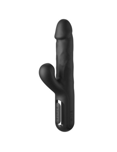 FETISH FANTASY SERIES VIBRADOR RABBIT SONIX SILICONE THRUSTER NEGRO