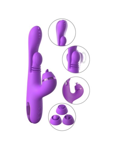 FANTASY FOR HER VIBRADOR RABBIT INTIMOTION PULSE PRO VIBE MORADO