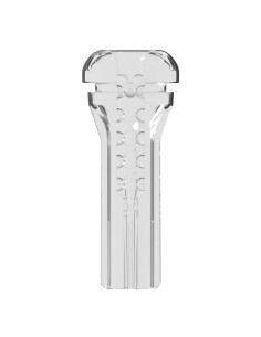 PDX ELITE MASTURBADOR TRANSPARENTE VIEWTUBE PLUS SEE THRU EZ GRIP 21 CM 2